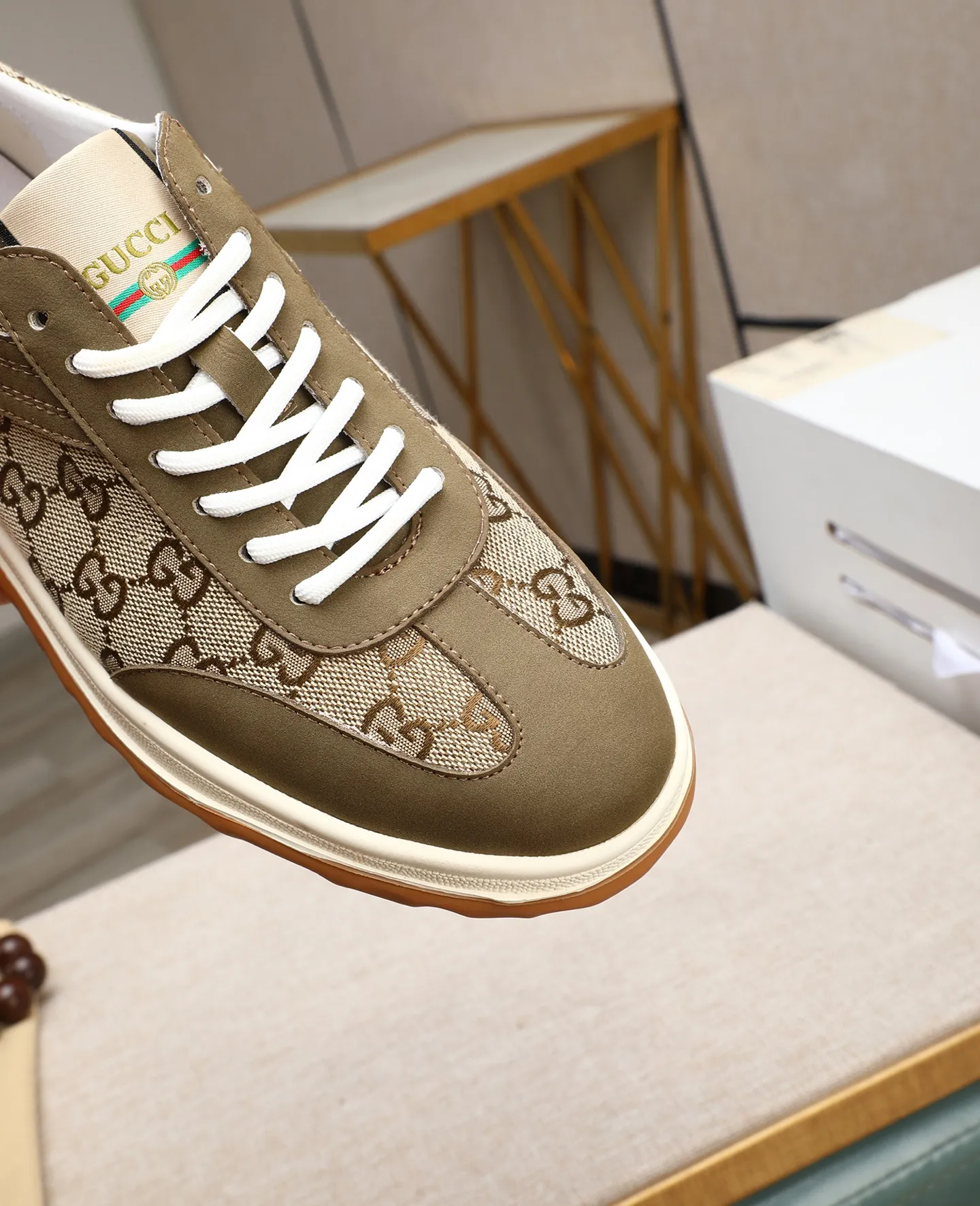 Men's shoes 💰400 GUCCI🔍The latest model is on sale at the same time at the counter. Original calfskin imported from Italy, genuine leather lining, (high-end, extravagance, and class) exquisite workmanship, sole: original sole provided by the original factory, ⚠exclusive double-layer movable molded sole super comfortable⚠, real shot 🎬The real thing is better🔍🔍"High quality·Follow the item" Code number 38-44